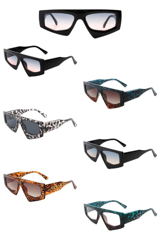 Retro Geometric Sunglasses