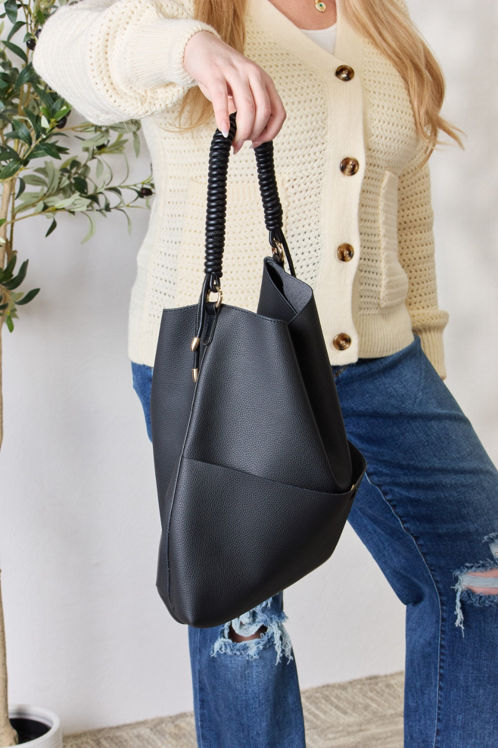 Vegan Leather Handbag